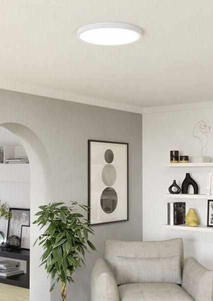 Foco Plafon Sobrepuesto Led Regulable Calida Neutra Fria Diam 39cm-2