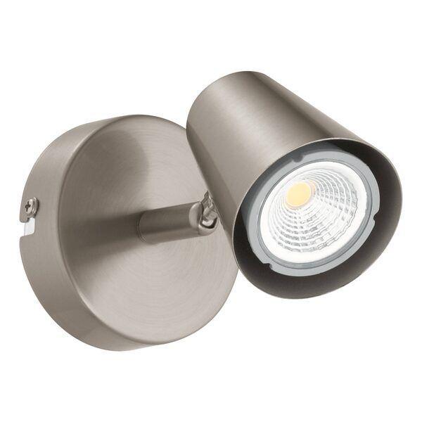 Foco Sobrepuesto Travale Acero DM85 GU10 incluida 1x5W IP20 Cod32941-0