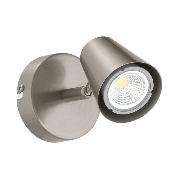 Foco Sobrepuesto Travale Acero DM85 GU10 incluida 1x5W IP20 Cod32941-1