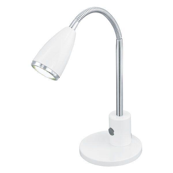  LAMPARA ESCRITORIO FOX ACERO BLANCO H320 1X3W GU10 LED  COD.93872-0