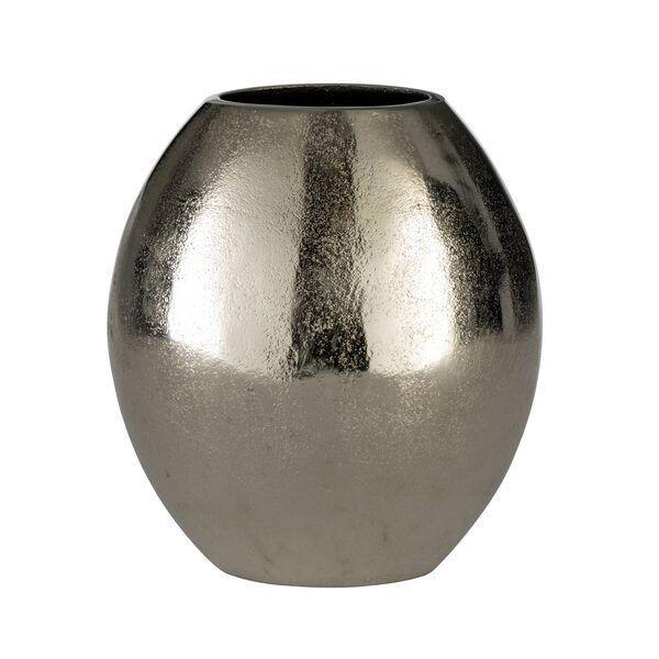 Adorno Jarrón Florero ABUCAY Metálico Aluminio 25x22x11 cm-0