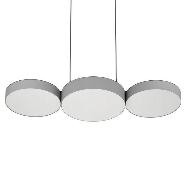 Lámpara Colgante Barbano Acero Negro Led 3X8W IP20 Cod900856-2