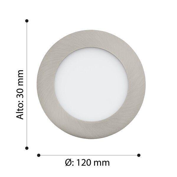Foco Embutido Metal Fueva Led  Dm12Cm Neutral 7W 700Lm IP20-2