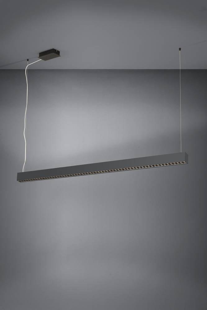 LAMPARA DE COLGAR TERMINI ACERO NEGRO LED 31W COD39485-2