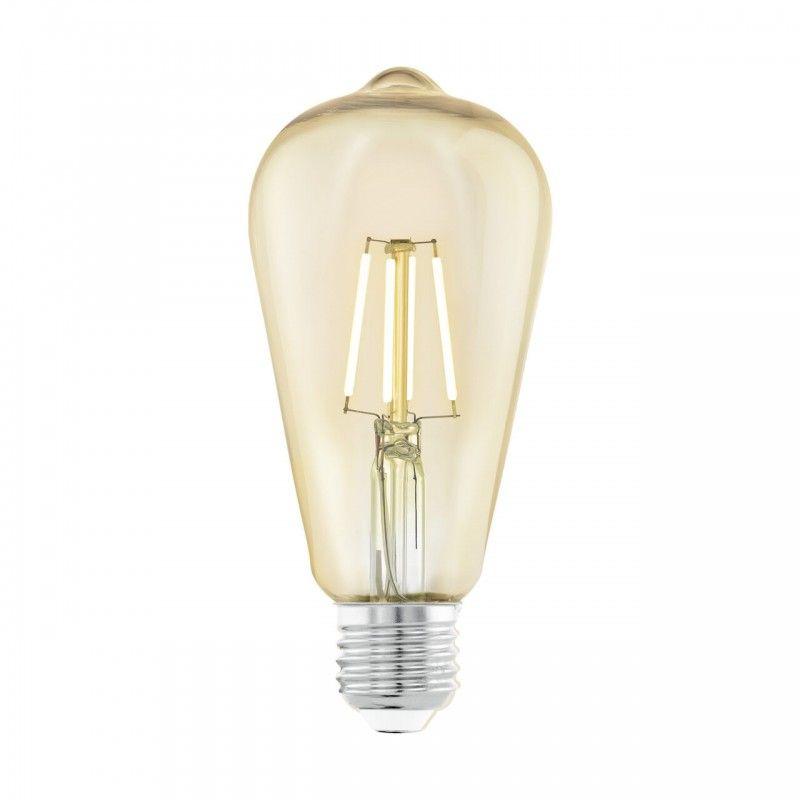AMPOLLETA CRISTLA AMBAR 4W E27 DM64 2200K 220LM 1X4 COD.110055-0