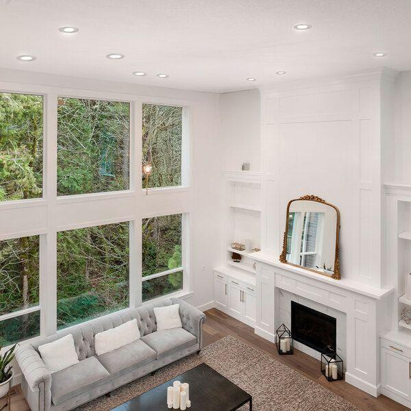 FOCO EMBUTIDO METAL NÍQUEL SATINADO H30 DM85 3000K 350lm COD.64621-1