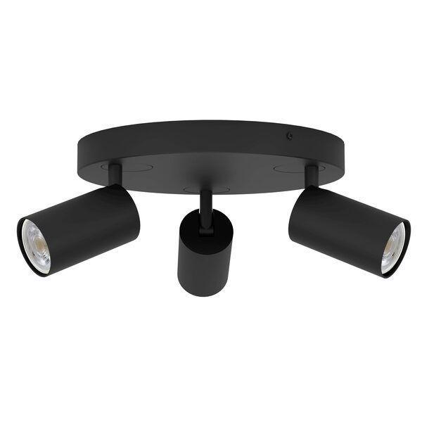 Aplique De Techo Telimbela-z Led Gu10 3x5w negro Smart Bluetooth-0