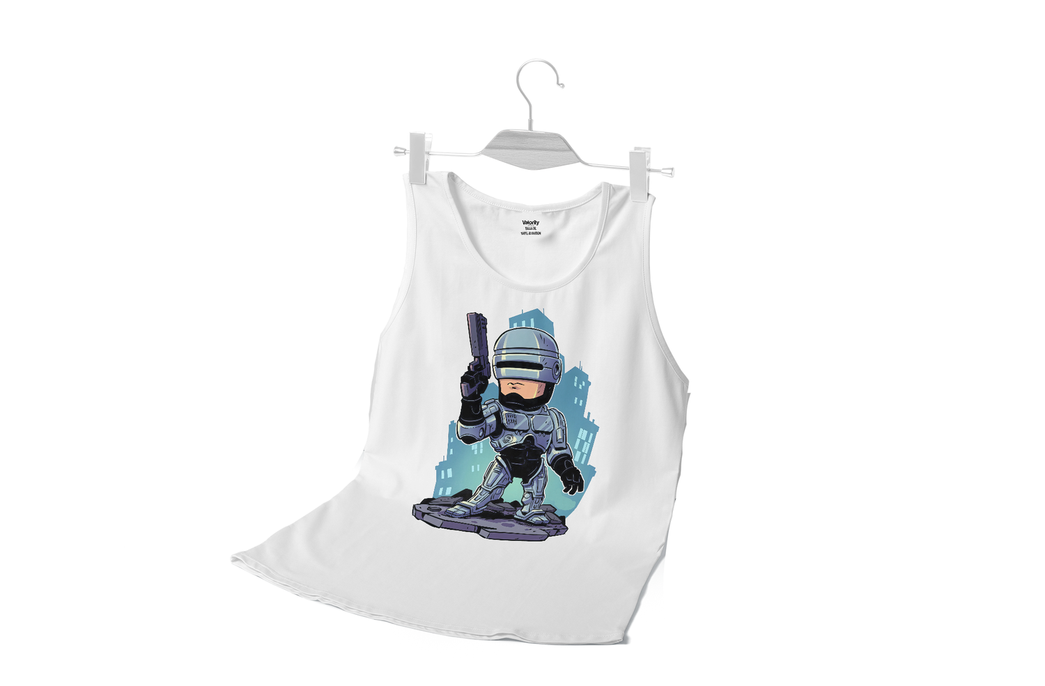 Polera Musculosa Chibi Robocop-0