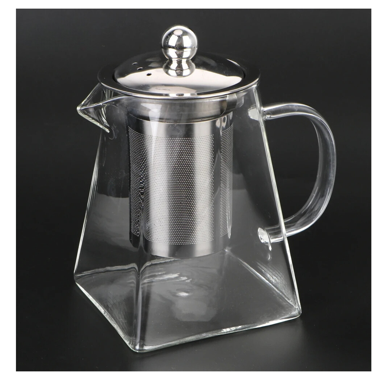 Tetera Con Infusor Acero 950 ML Transparente-2