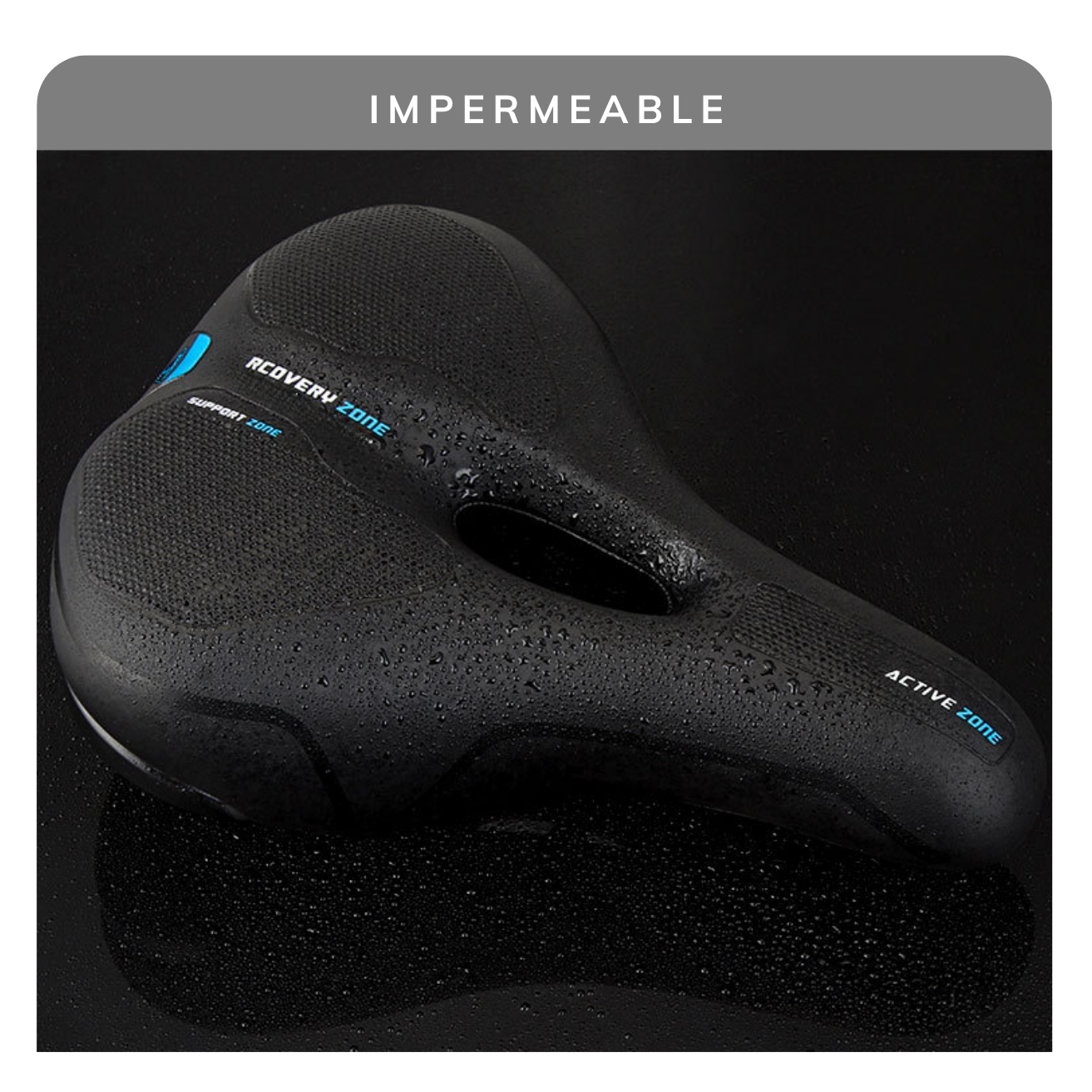 Asiento Bicicleta Sillin Antiprost tico Medio Amplio 25 19cm-2