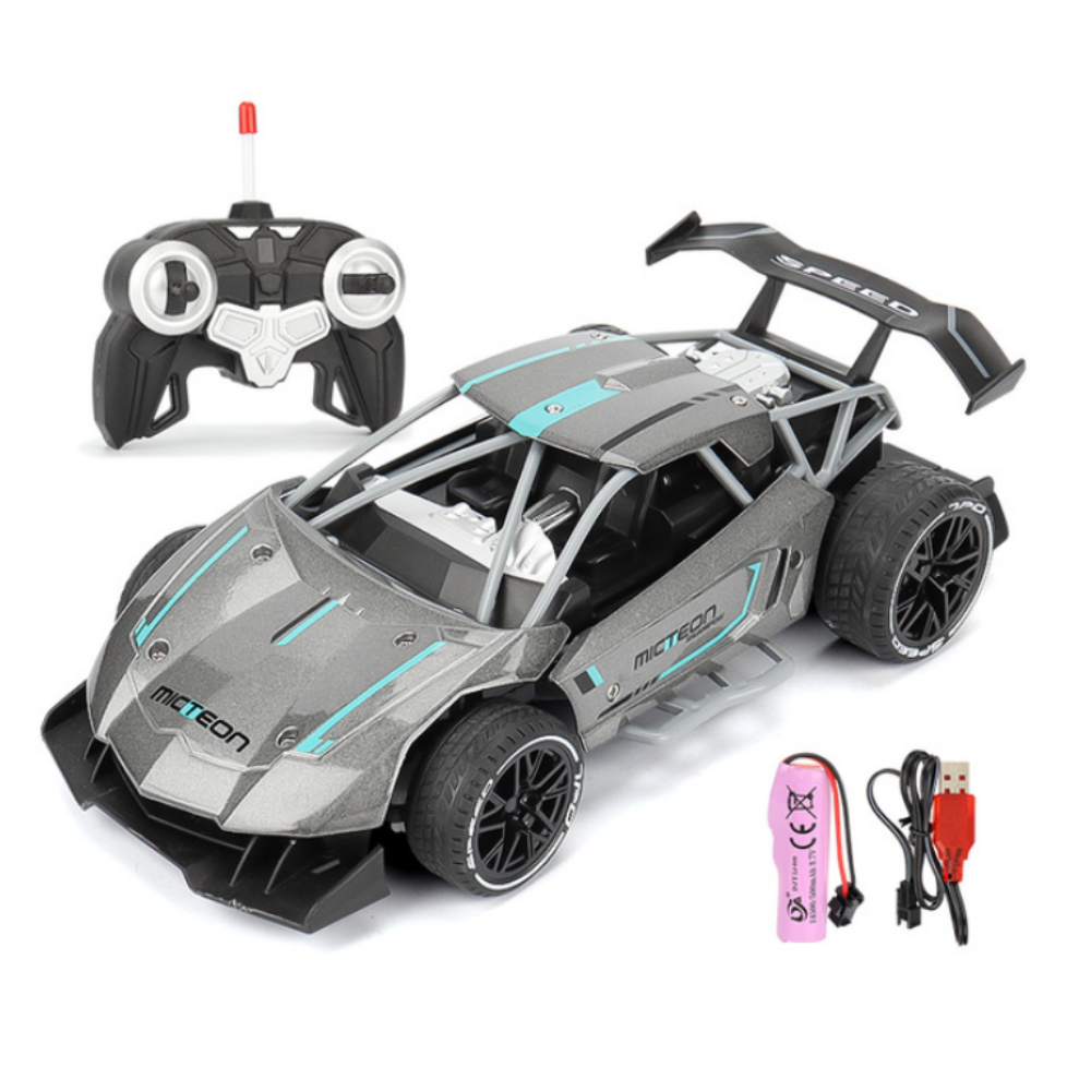 Auto Derrape A Control Remoto De Metal Moka 1 16 2 4g 60m Gris-1