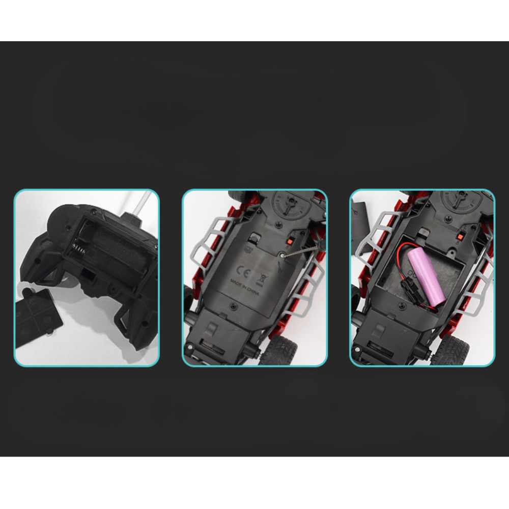 Auto Control Remoto Derrape Verde Metal Moka 1 16 2 4g 60m-8