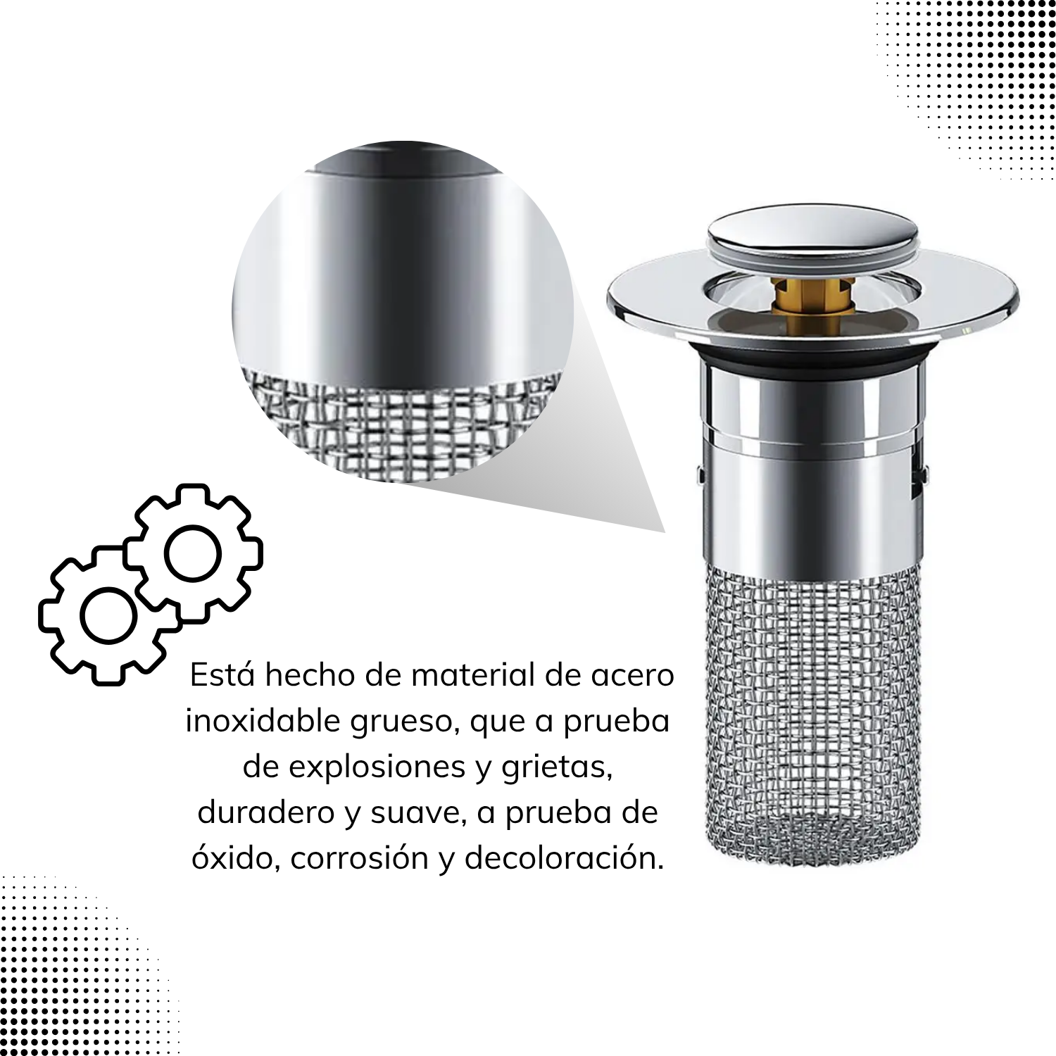 Filtro Tap n Para Ducha Fregadero Drenaje Tapa Universal-2