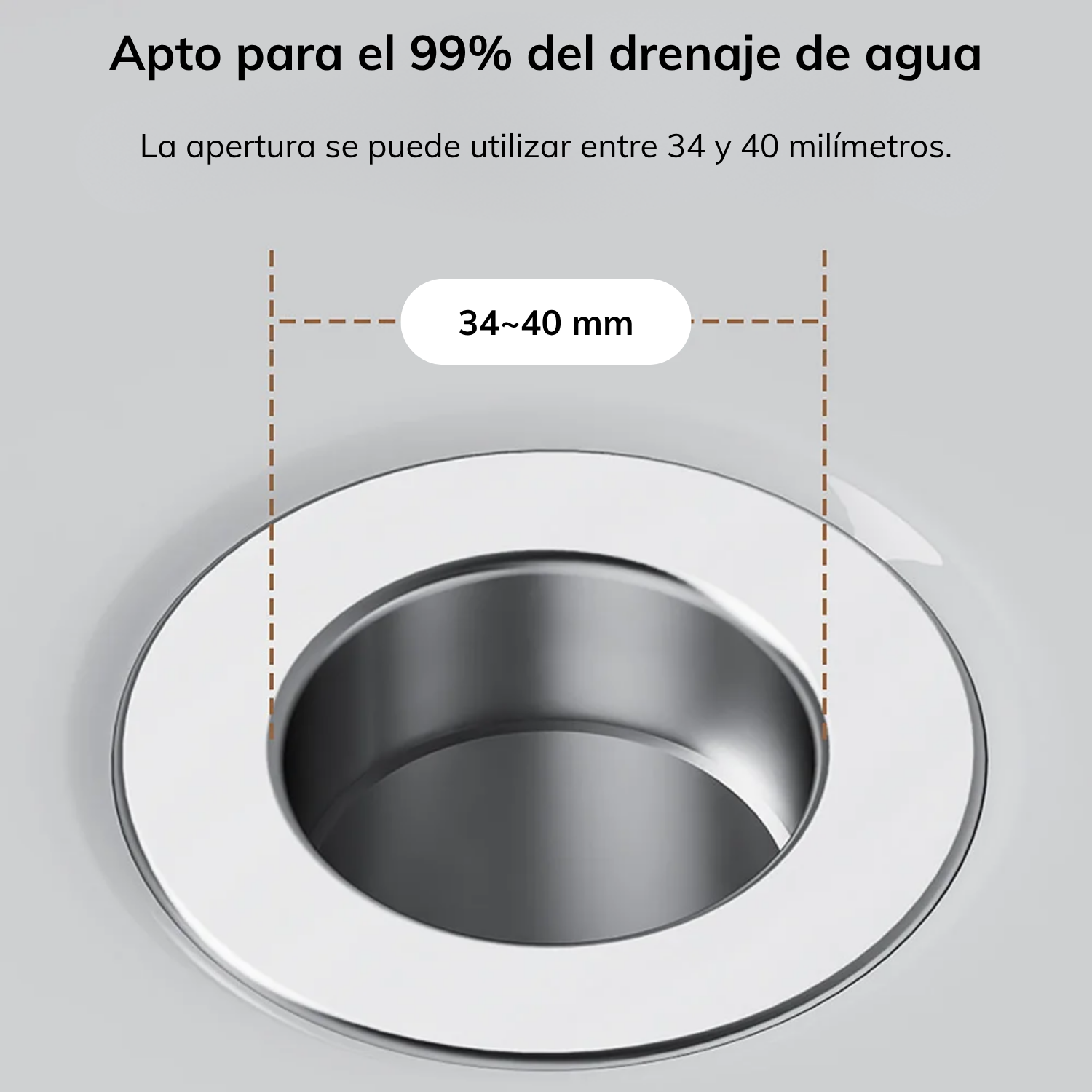 Filtro Tap n Para Ducha Fregadero Drenaje Tapa Universal-9