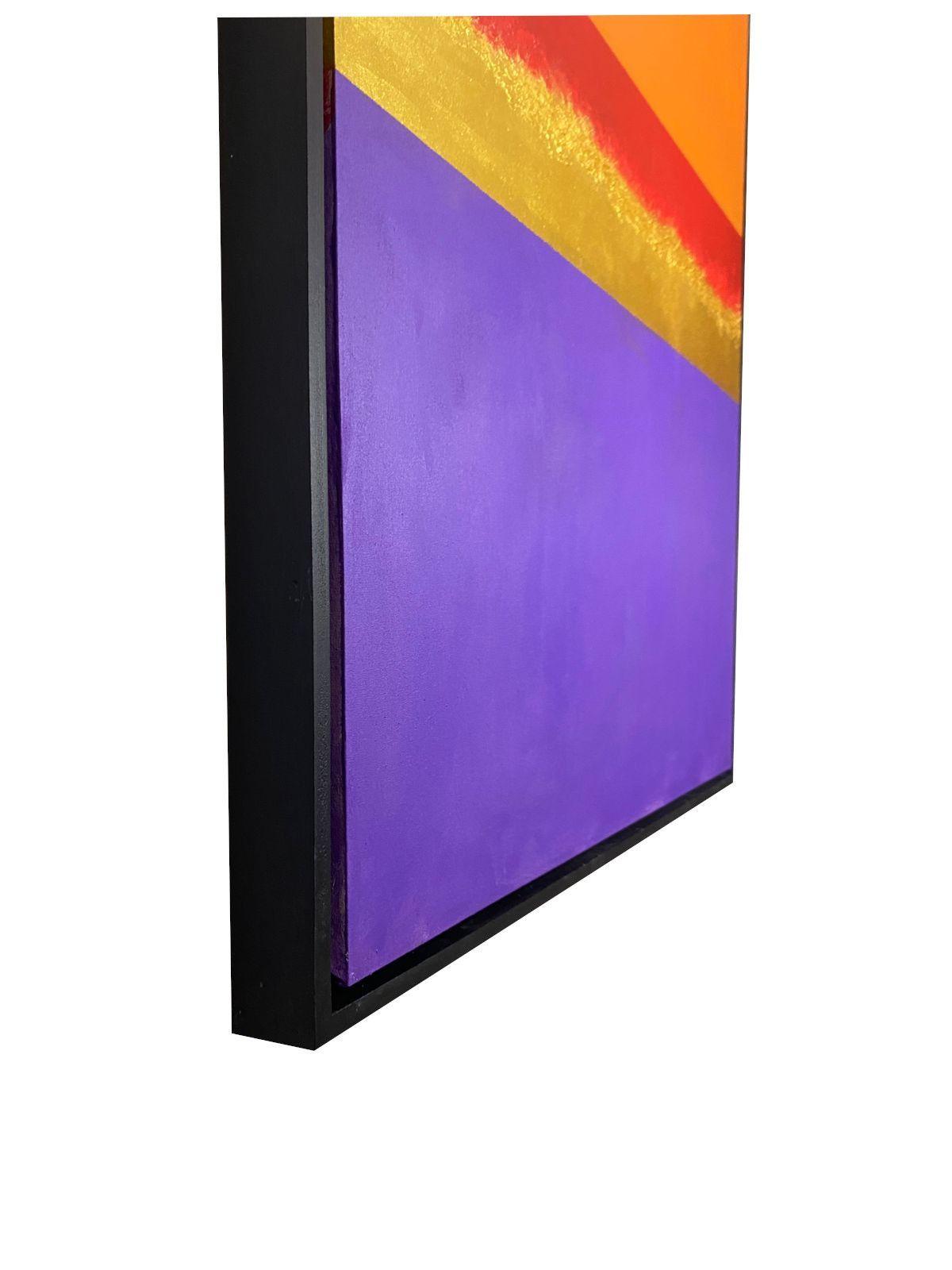 Cuadro decorativo lineal 90x70-2