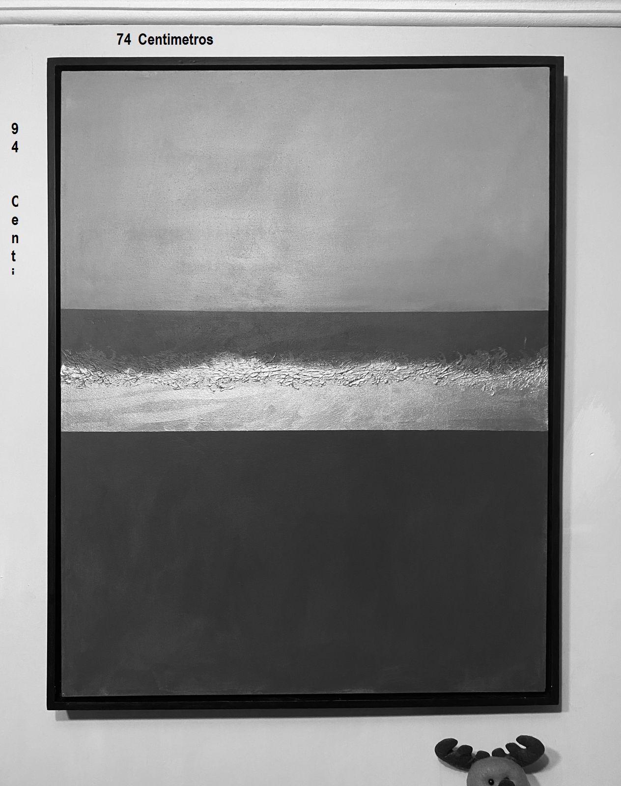 Cuadro decorativo lineal 90x70-5
