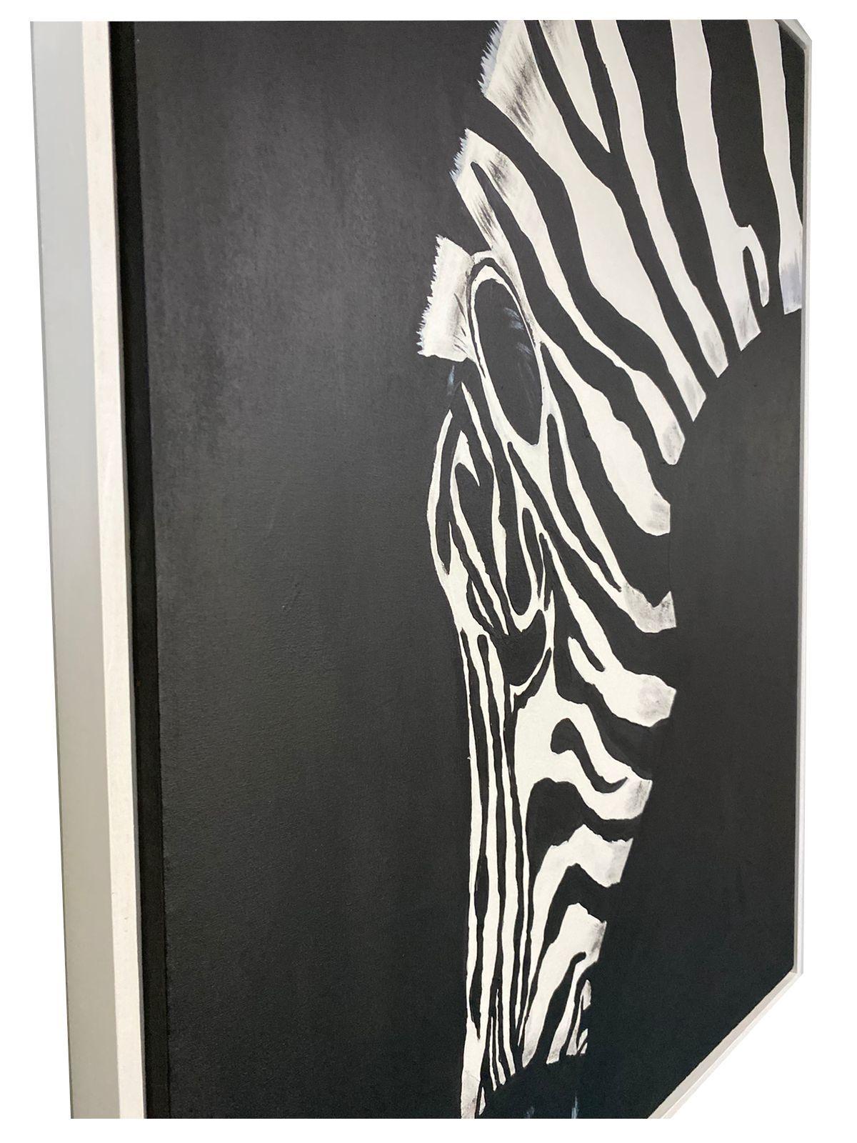 Cuadro decorativo Cebra 90x70-2
