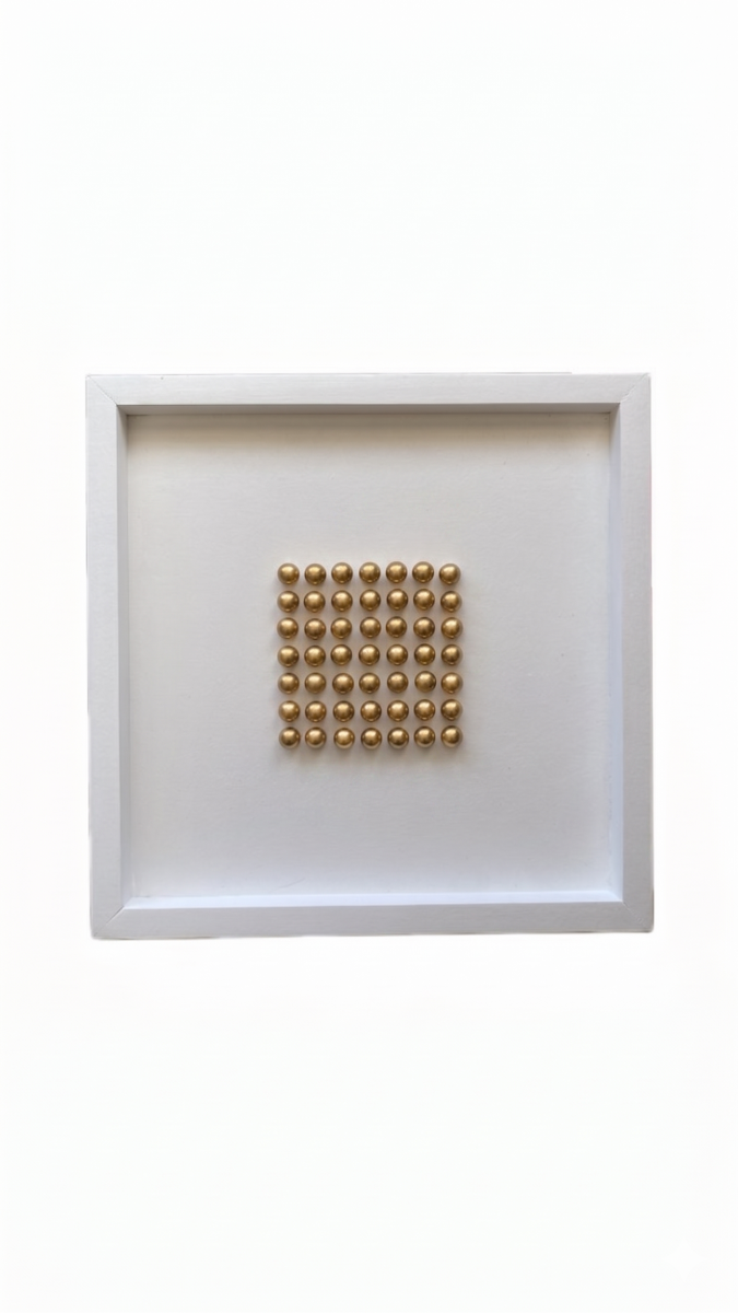 Cuadro Decorativo 3D Minimalista - Colección Esferas (30x30 cm)-0