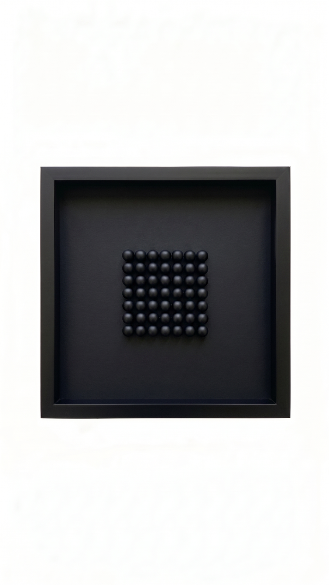 Cuadro Decorativo 3D Minimalista - Colección Esferas (30x30 cm)-0