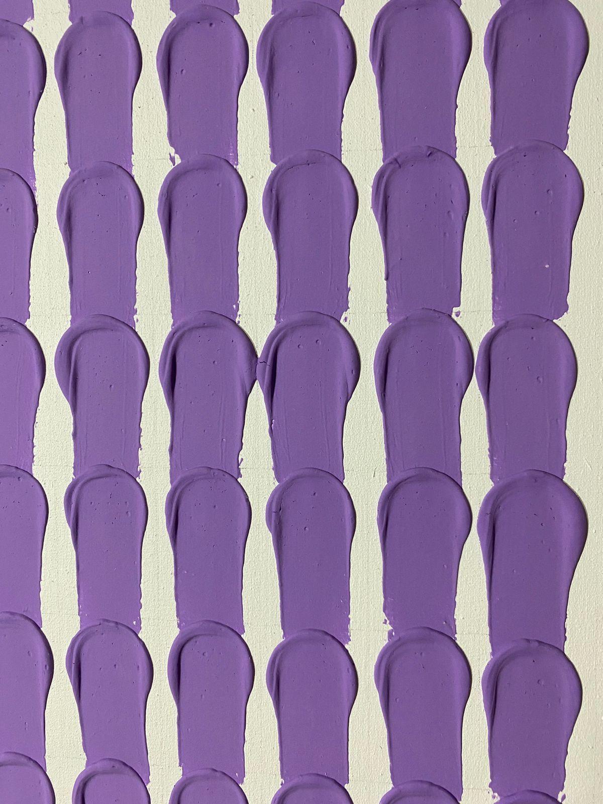 Cuadro decorativo Violeta  90x70-2