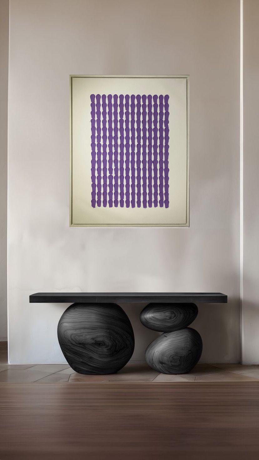 Cuadro decorativo Violeta  90x70-4