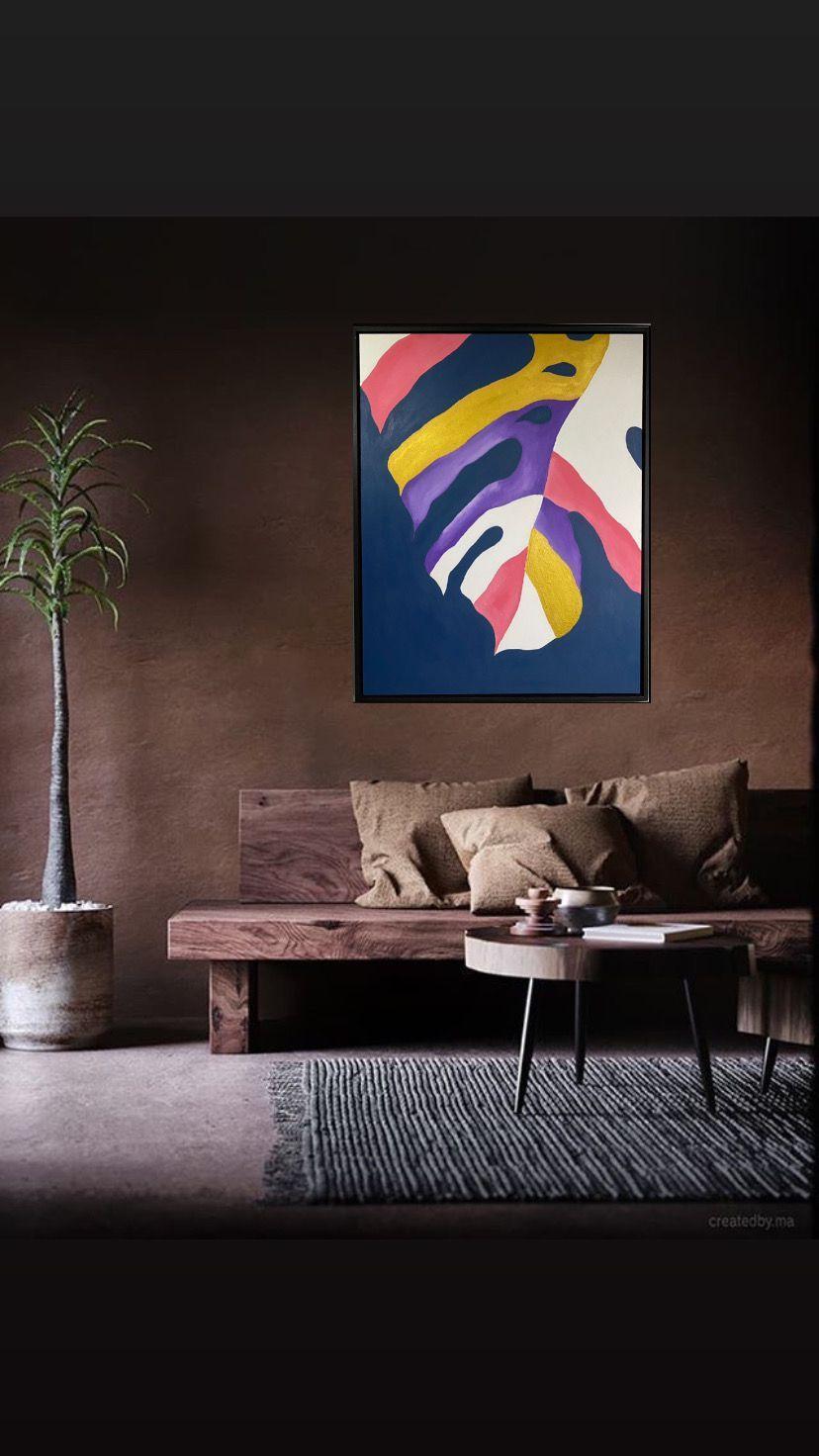 Cuadro botánico 90x70-6