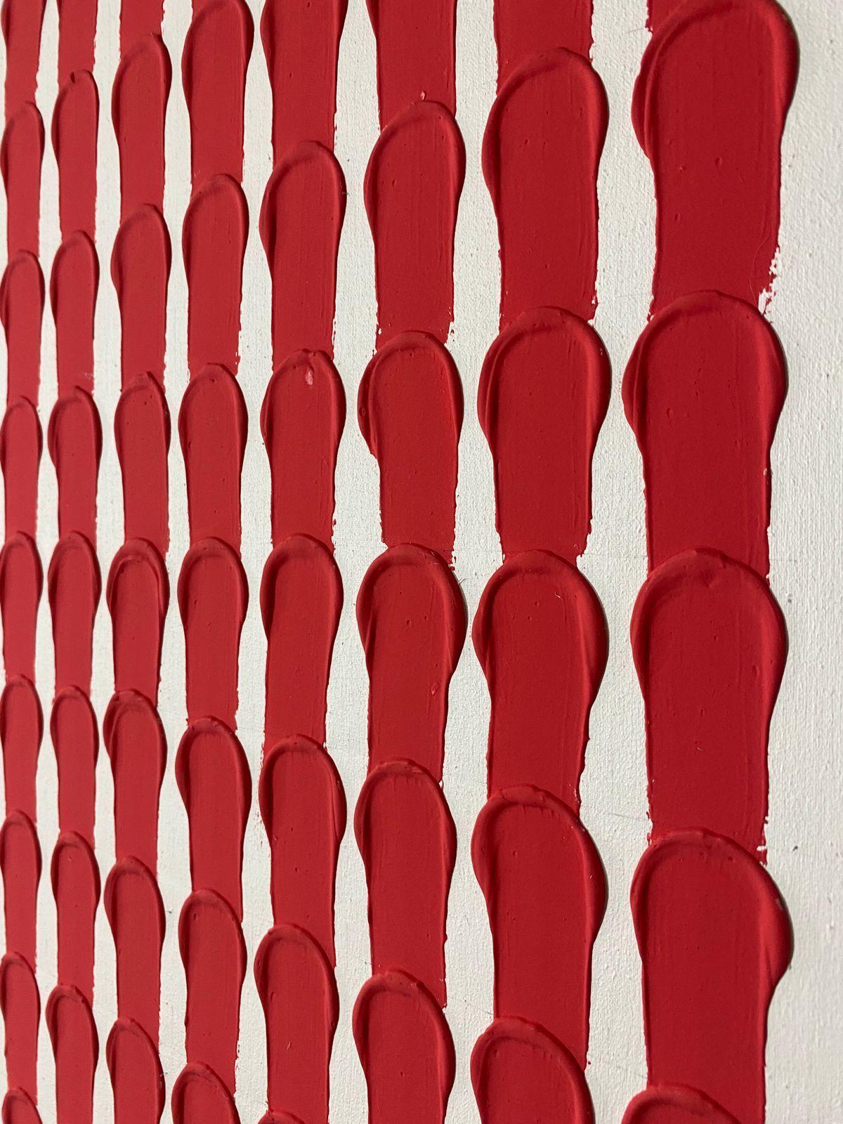 Cuadro decorativo Rojo 90x70-4