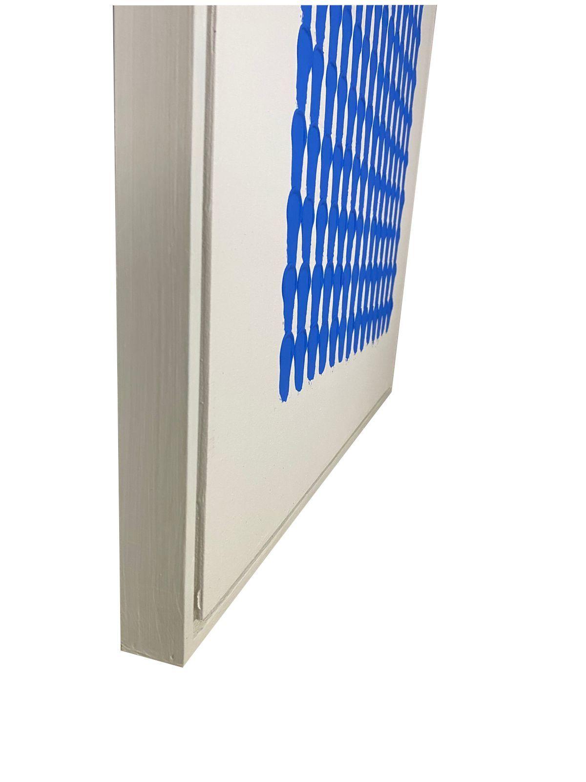 Cuadro decorativo Azul 90x70-2
