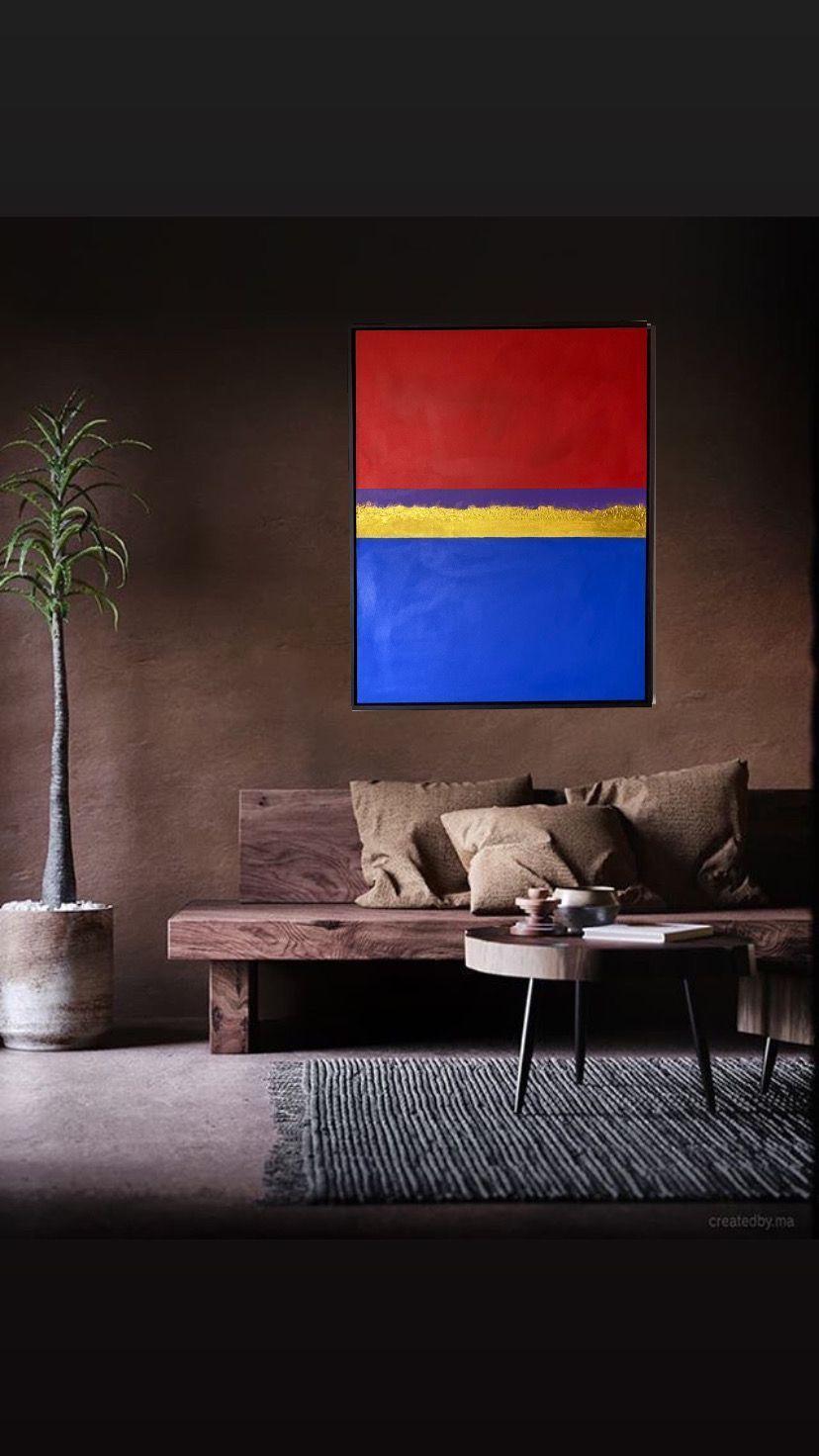 Cuadro decorativo lineal #2 90x70-6