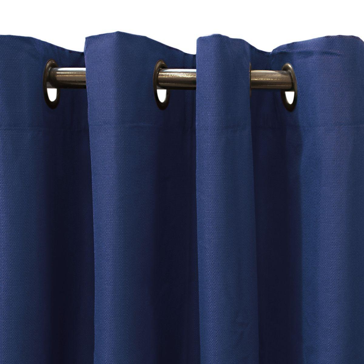 Cortina confeccionada Lino blackout "Malaga"-0