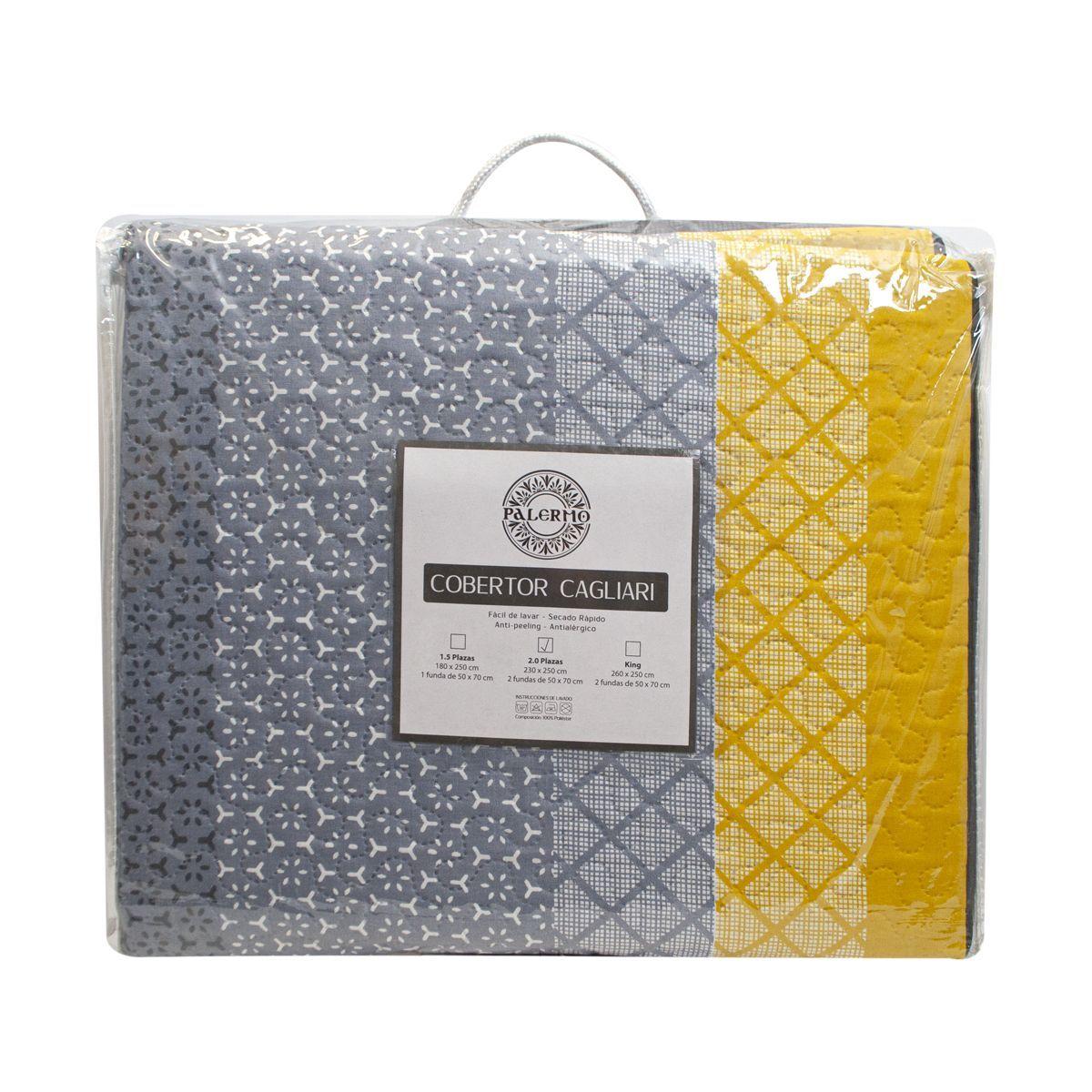 Cobertor  2 plazas 230x250 con funda almohada-0