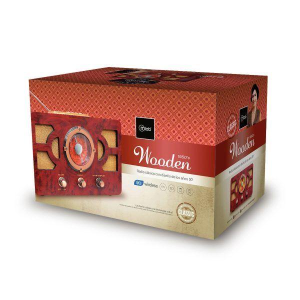RADIO MLAB WOODEN-2