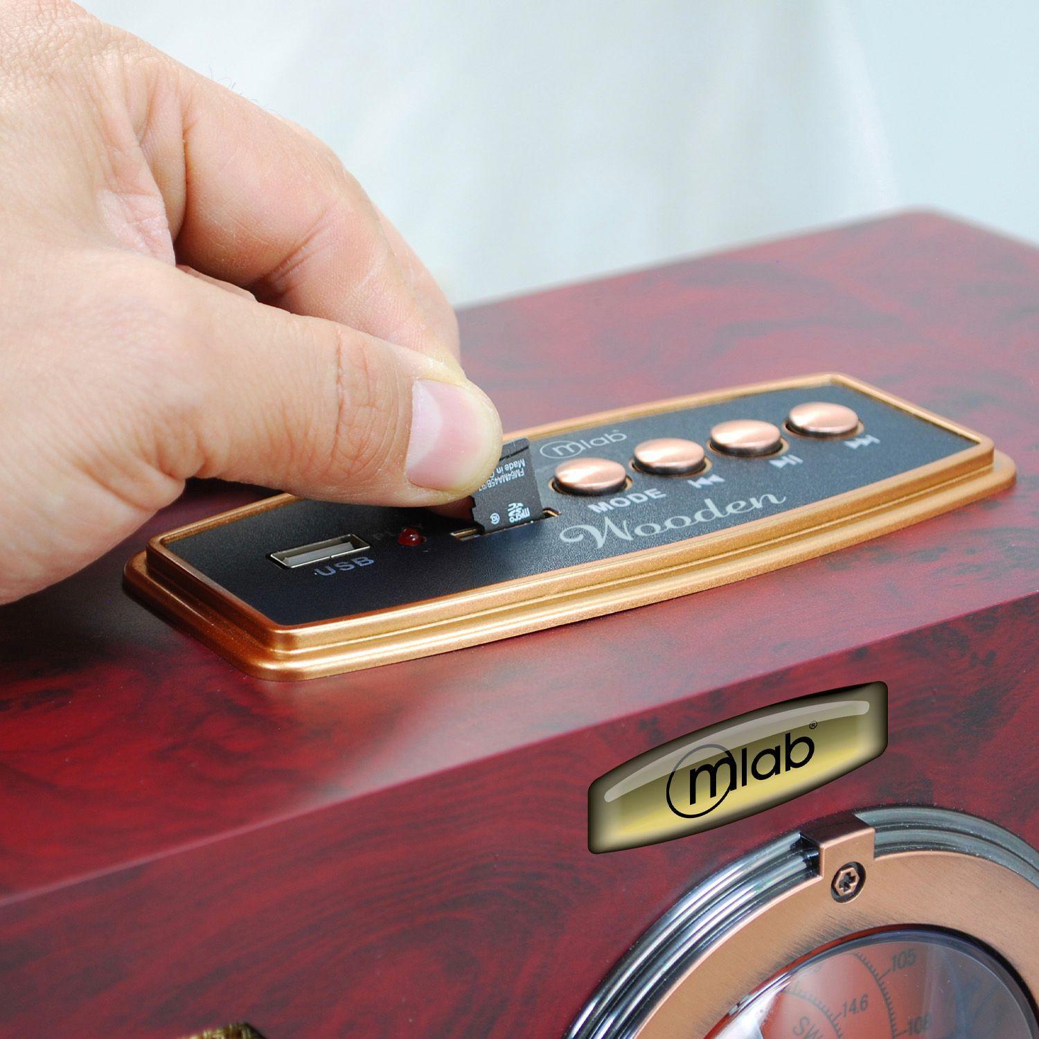 RADIO MLAB WOODEN-5