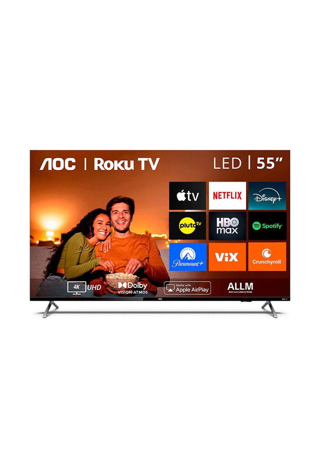 Smart TV 55" AOC Led 4K UHD 55U6125-0
