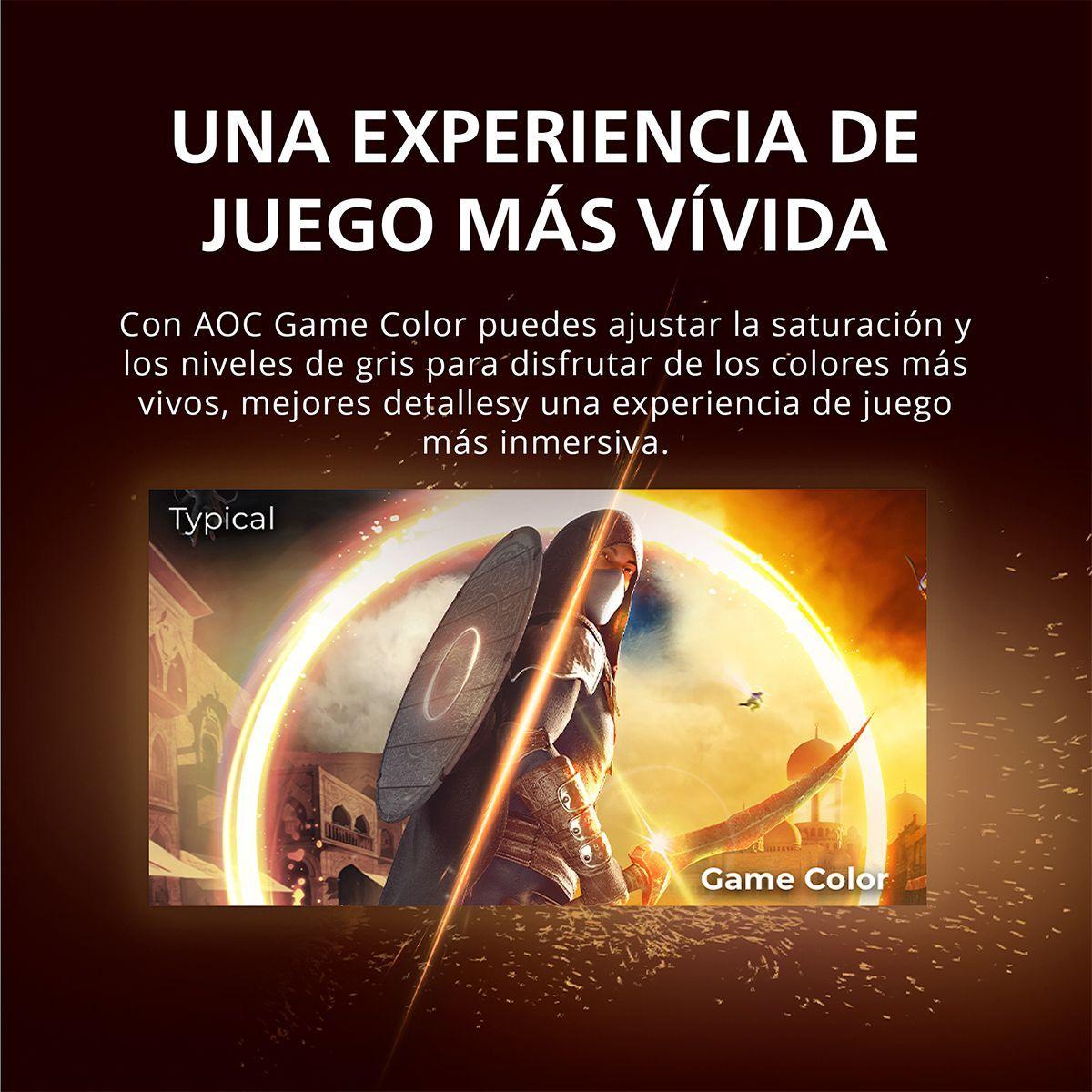 Monitor Gamer AOC Curvo 27" Full HD 280Hz 0.3ms con Adaptive-Sync-3