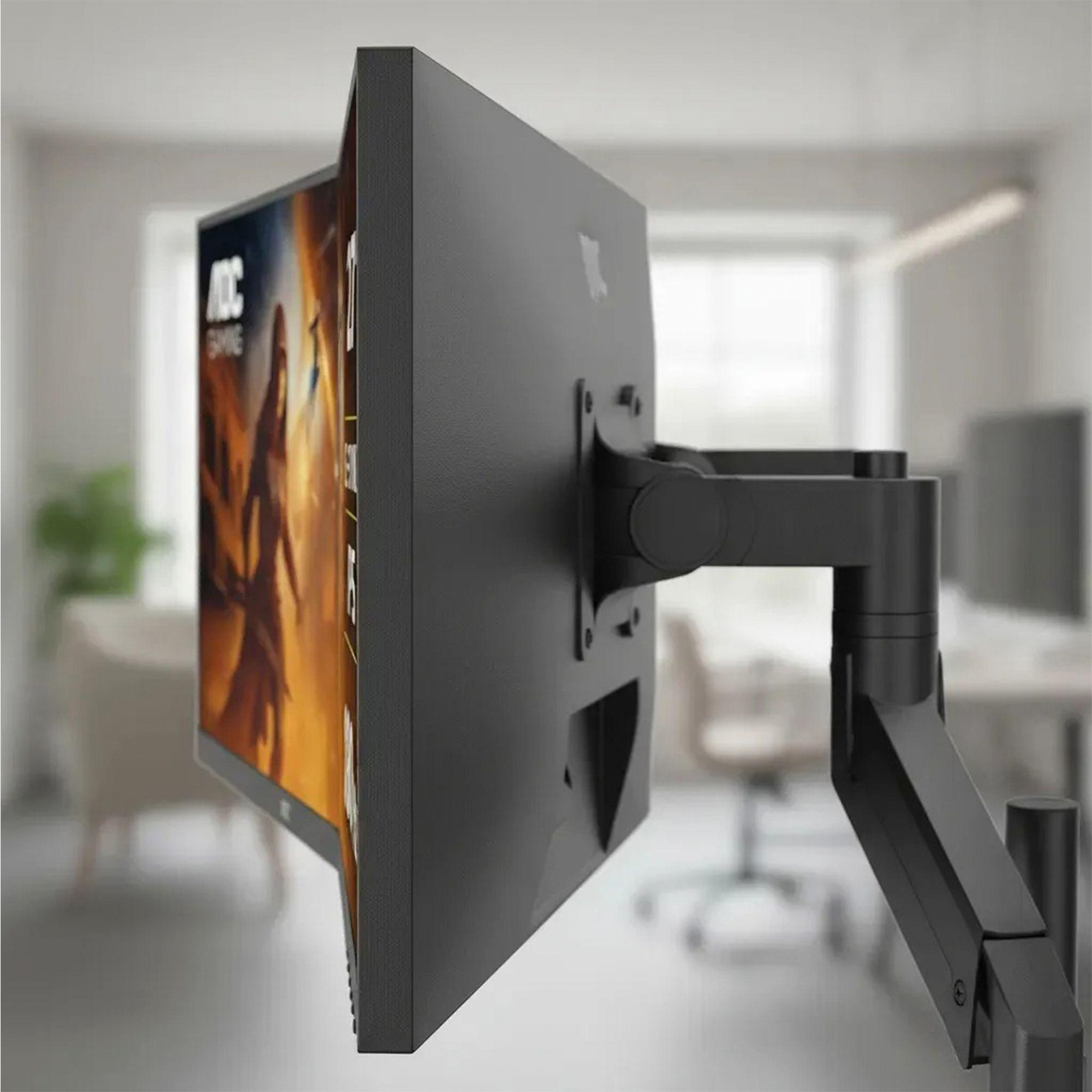 2 Monitores Gamer 27" AOC 27G4 IPS Full HD 180Hz  +  Soporte Monitor AD110DX-6