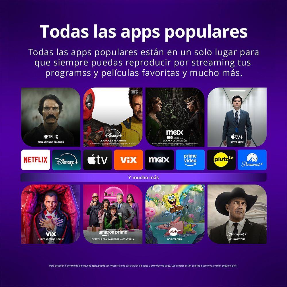 Smart TV 50" AOC Led 4K UHD 50U6125-1