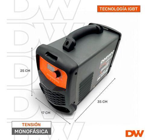 Soldadora Inverter 160a Daewoo DW160MMA 220v Accesorios-2