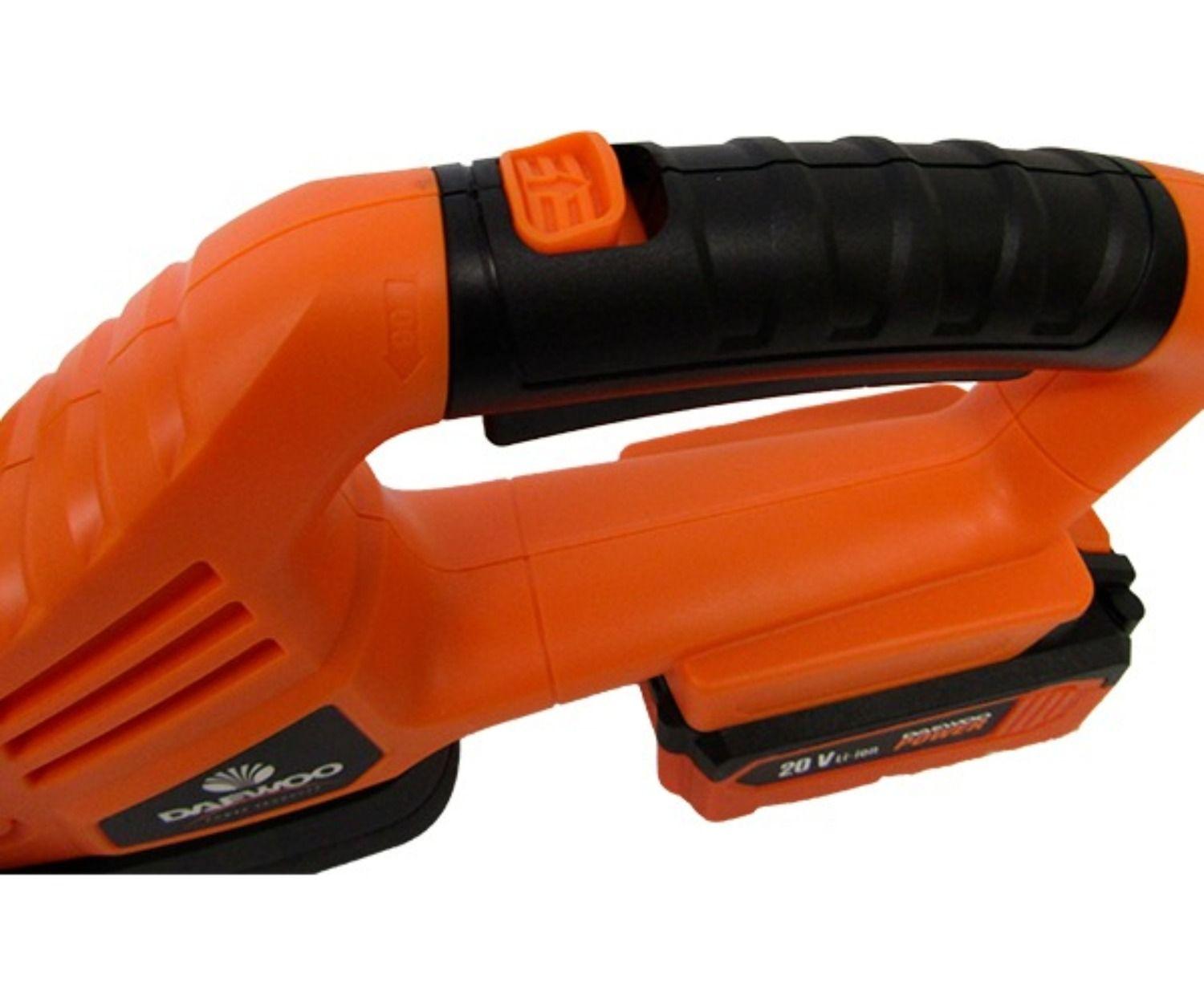 Cortasetos Inalámbrico 20 V Daewoo DAHT2000Li Espada 550mm-4