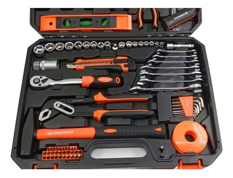 Set Herramientas Manuales Daewoo Dahts96 Llaves Alicates-4