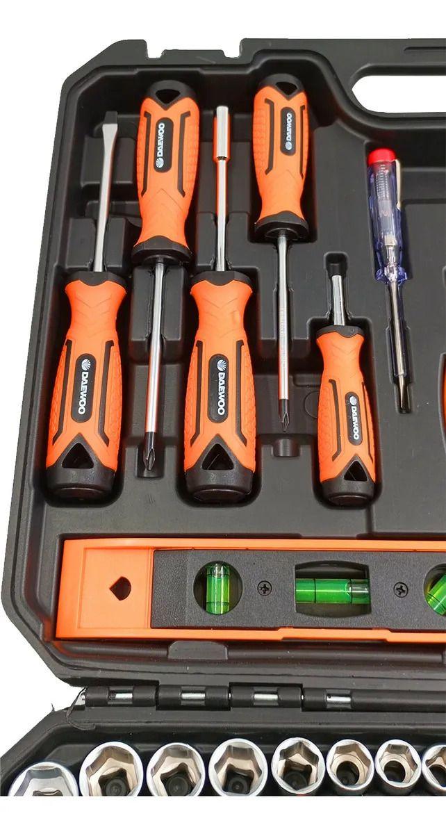 Set Herramientas Manuales Daewoo Dahts96 Llaves Alicates-7