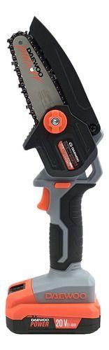 Mini Motosierra Inalámbr C/ Bateria Dalmch20-1k Daewoo 20v-2