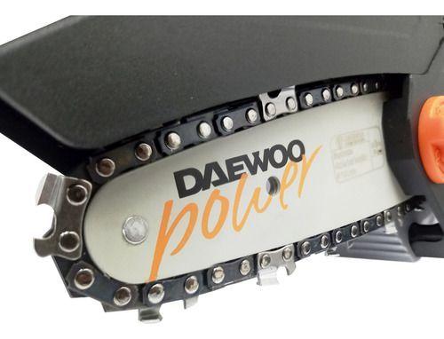 Mini Motosierra Inalámbr C/ Bateria Dalmch20-1k Daewoo 20v-3