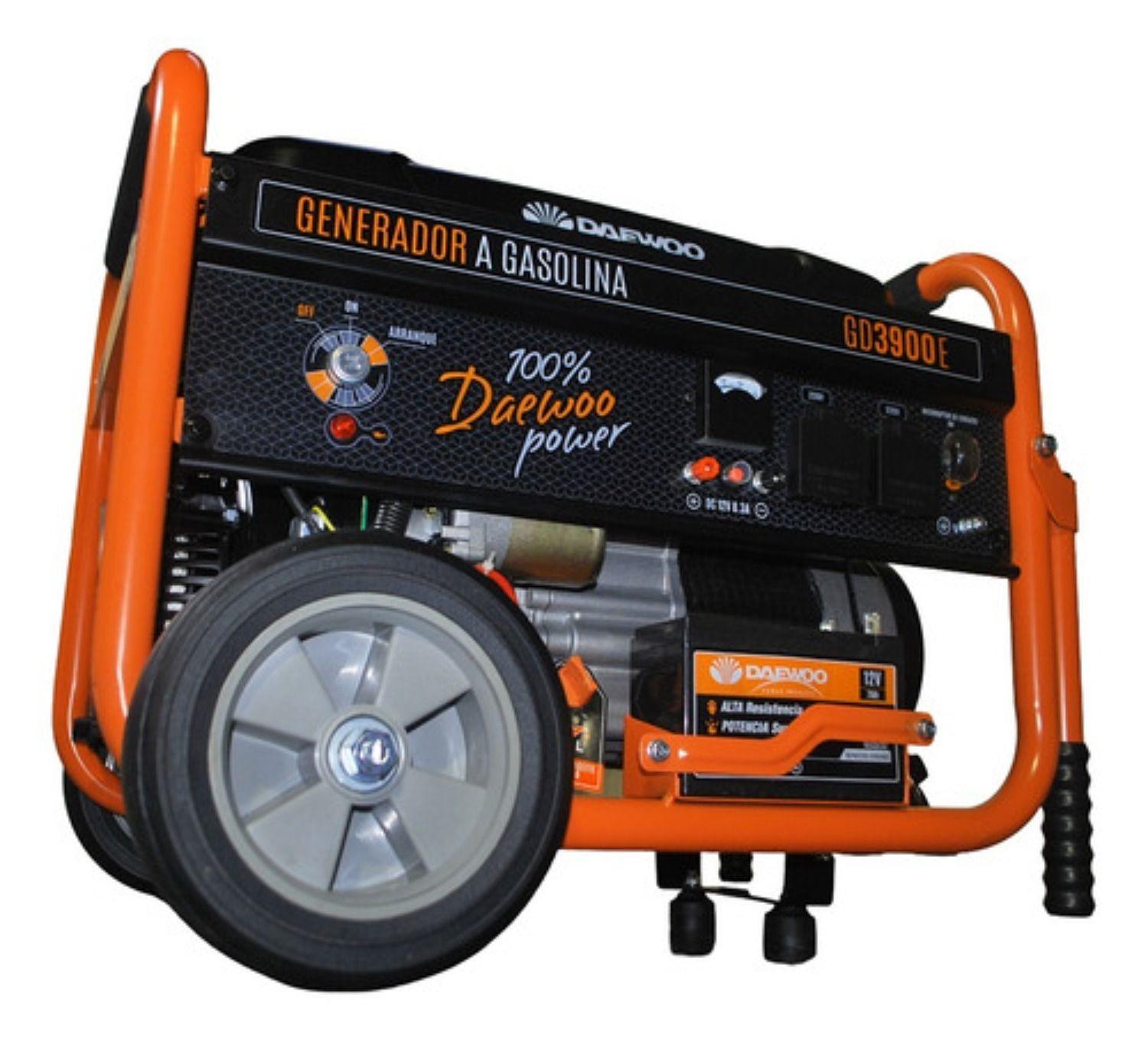 Generador Eléctrico A Gasolina GD3900E 3kw 7 Hp 4t Daewoo-2