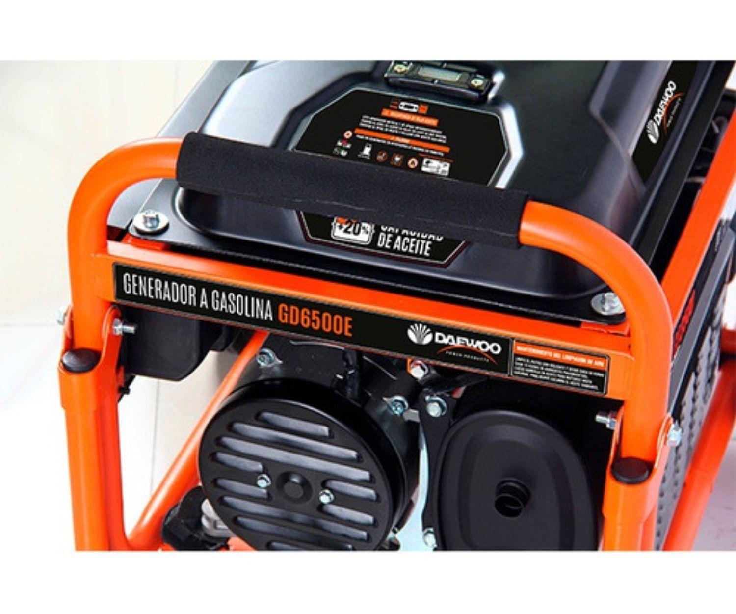 Generador Eléctrico A Gasolina 5500w Daewoo GD6500E 13hp 4t-3