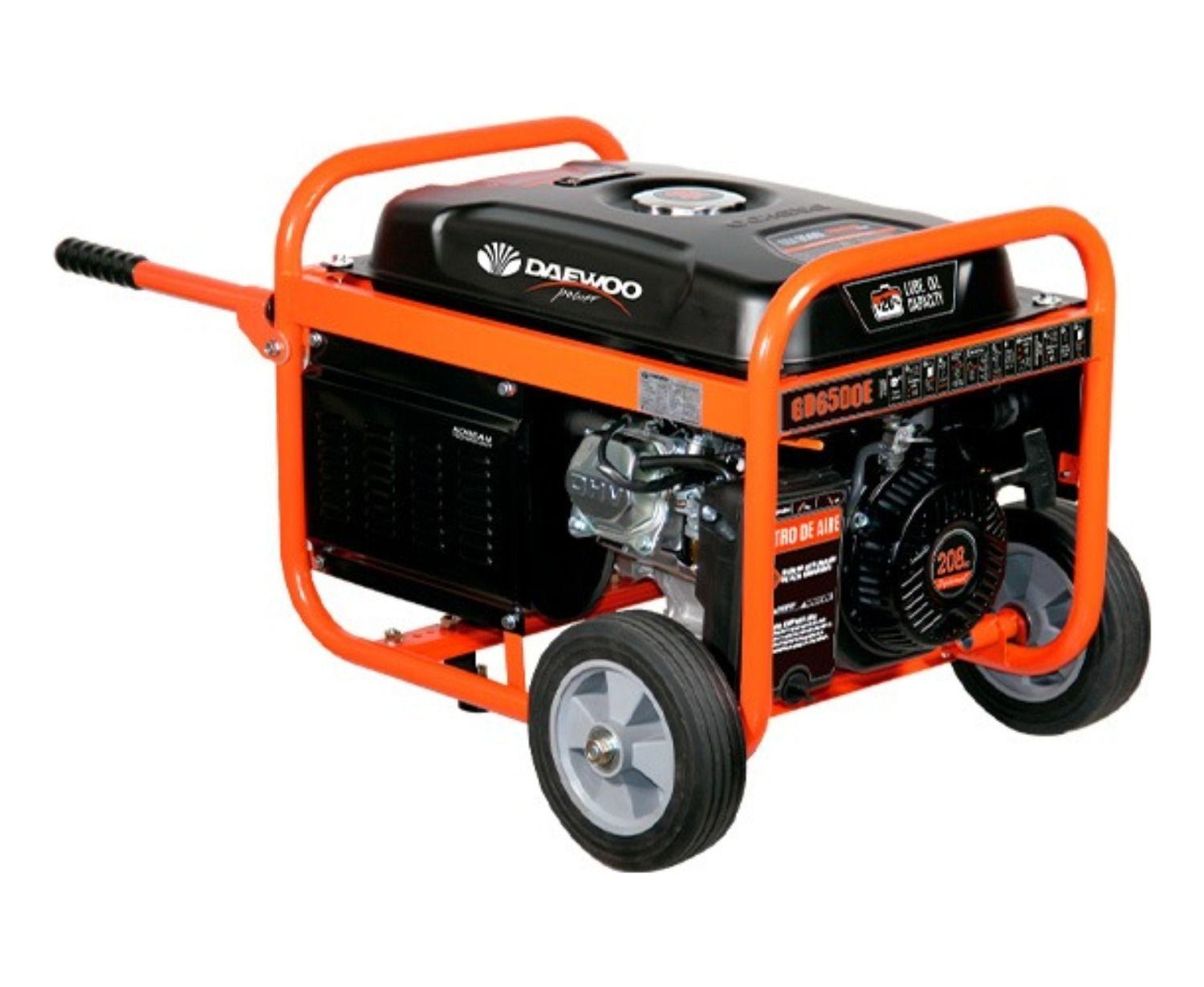 Generador Eléctrico A Gasolina 5500w Daewoo GD6500E 13hp 4t-4