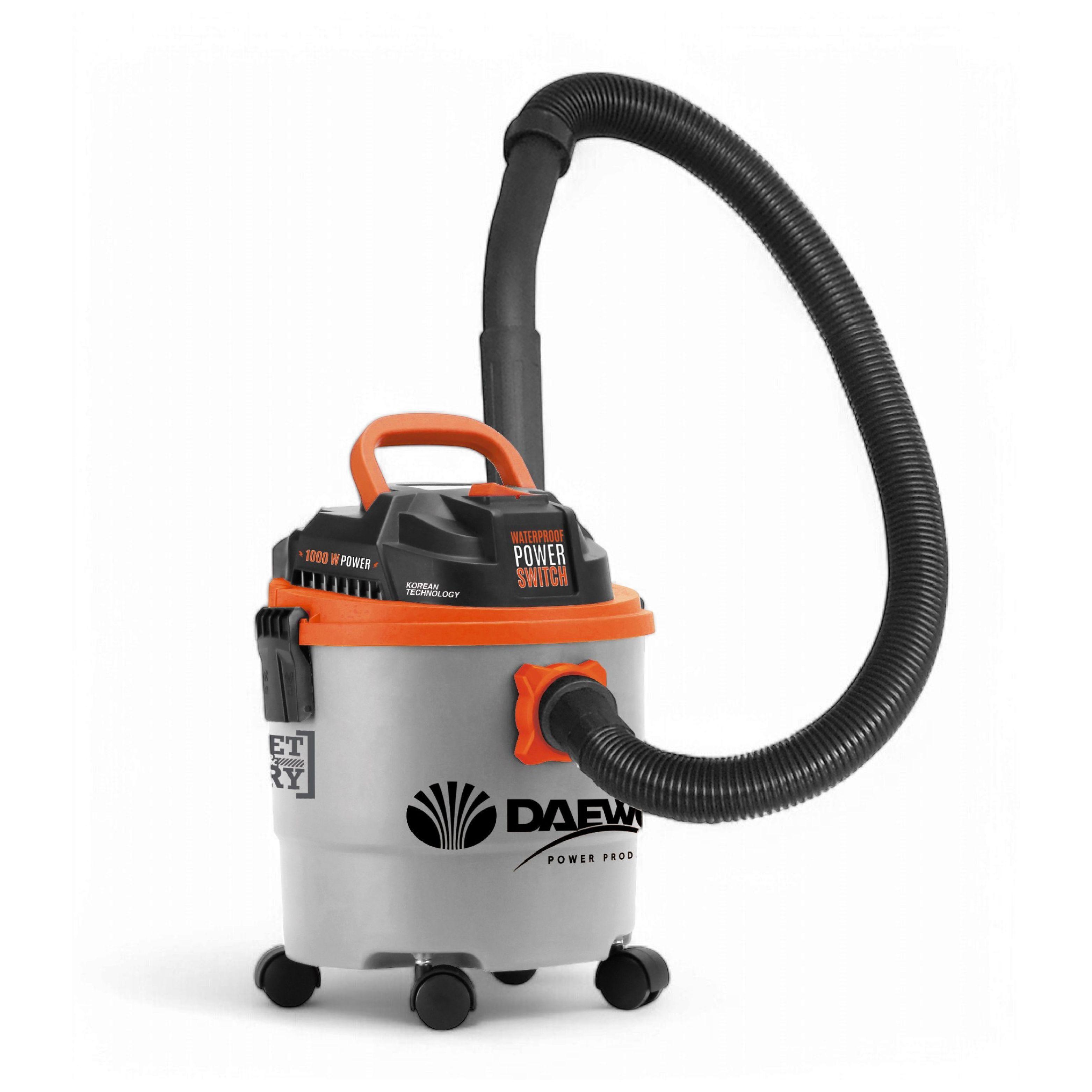 Aspiradora De Tacho Polvo Y Agua 1000w Daewoo Davc90-15L-0