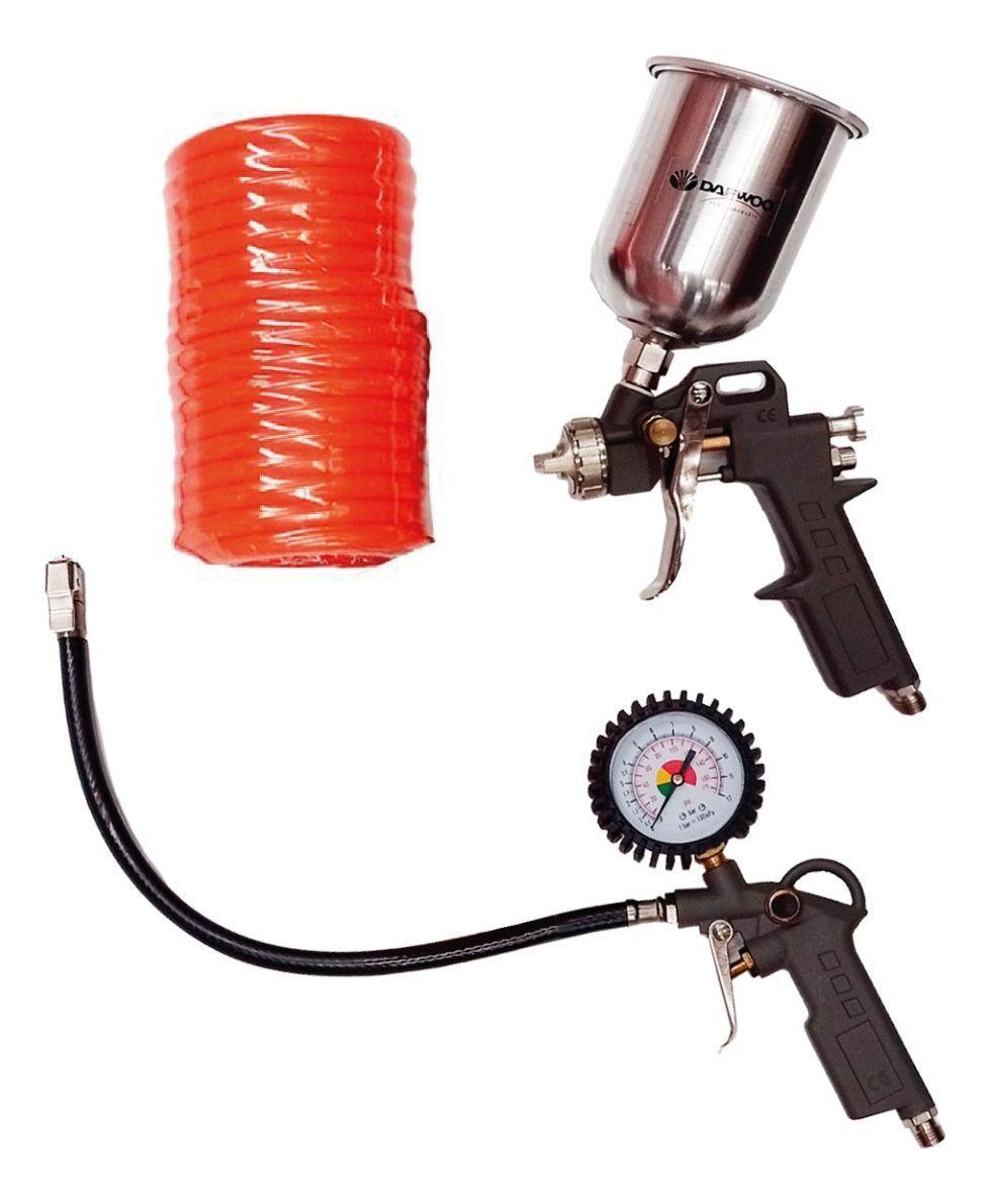 Compresor Eléctrico Daewoo DAC50D 50L 2.5HP + Kit de Accesorios-4