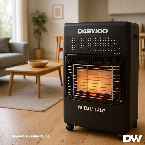 Estufa A Gas Movil Daewoo Dany44 4.4 Kw 11 A 15 Kg 3 Niveles-3