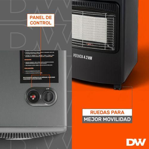Estufa A Gas Movil Daewoo Dany44 4.4 Kw 11 A 15 Kg 3 Niveles-5